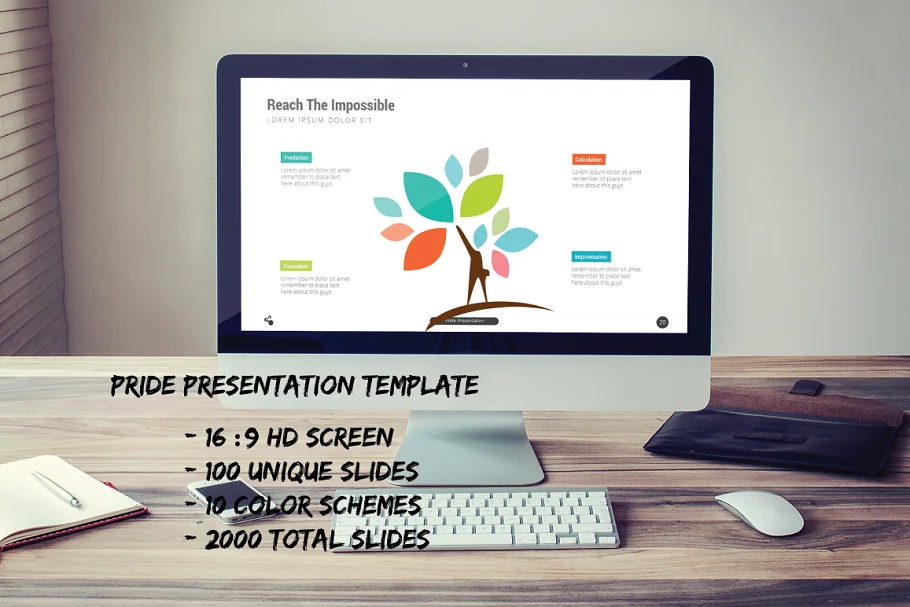 Pride powerpoint template